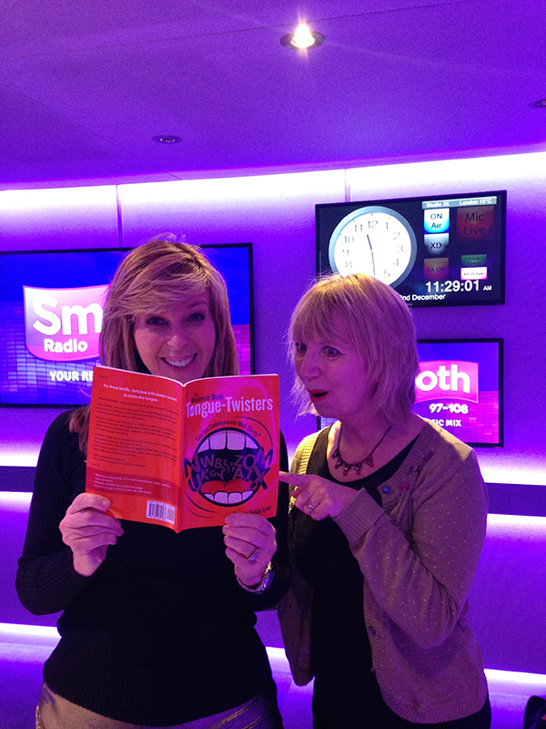 Joanne Zorian Book of tongue twisters with Kate Garraway