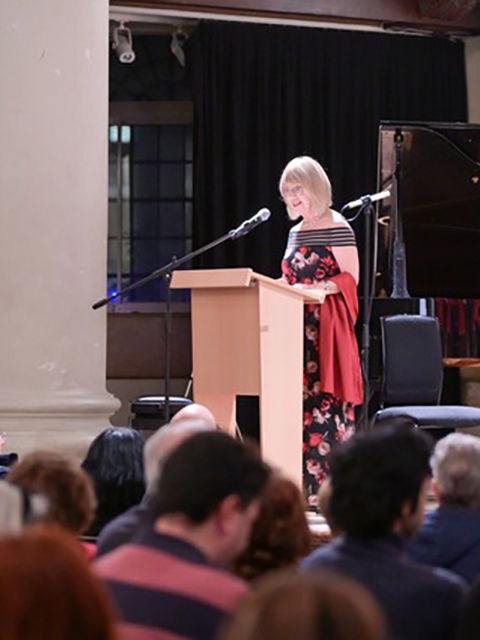 Joanne Zorian presenter